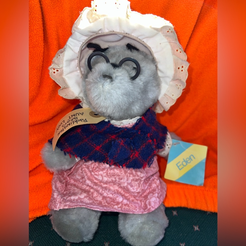 Vintage 1974-1979 Eden Paddington Bear “Aunt Lucy”